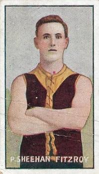 1906-07 Sniders & Abrahams Australian Footballers - Victorian League Players Series C #NNO Percy Sheehan Front